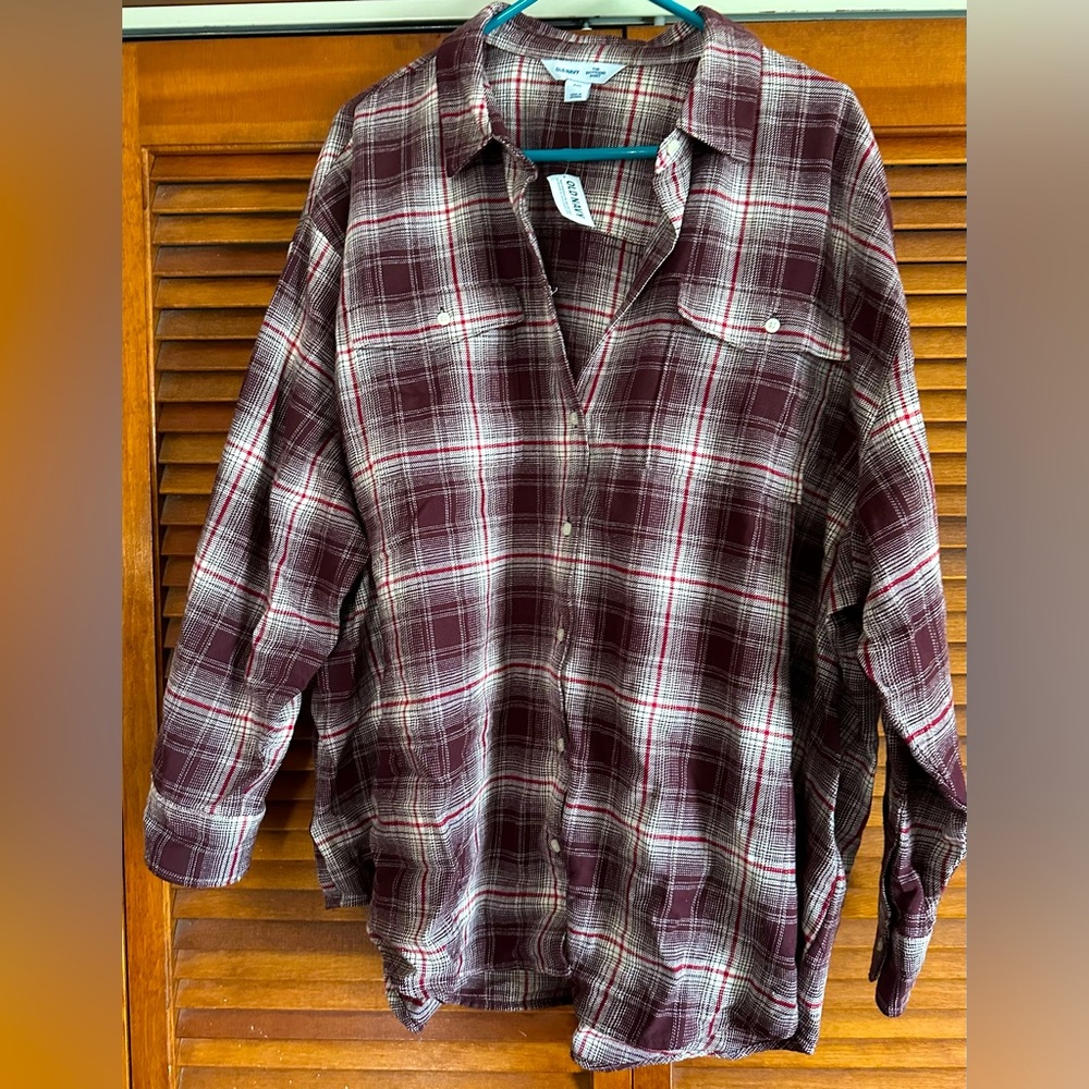 Flannel shirt Old Navy - women’s XXL NWT
